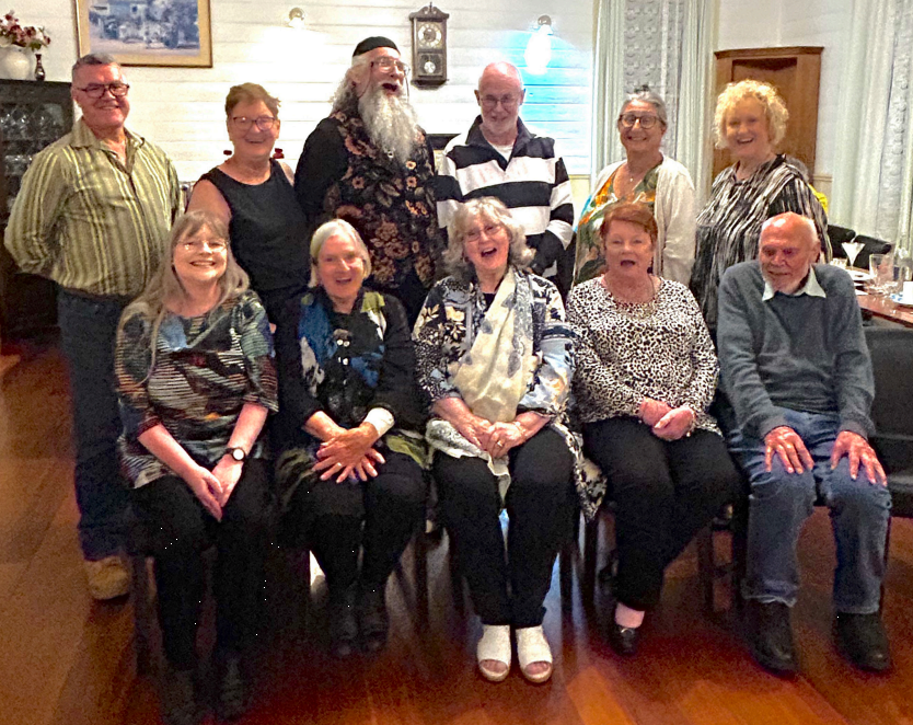 Photo of the Winchelsea Star committee, including Tony Phelps